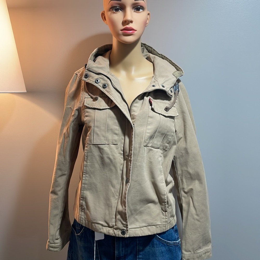 Levi Strauss Khaki Jacket with hood
